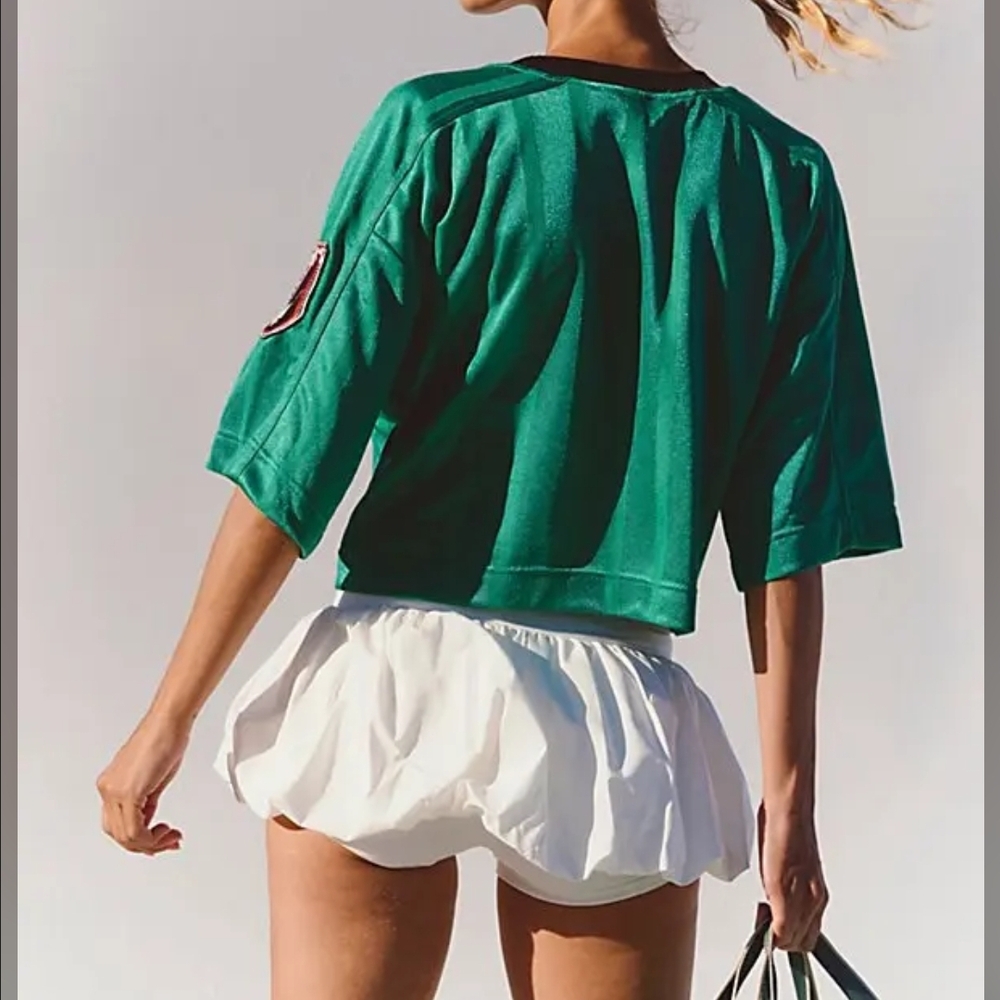 Free People FP MOVEMENT HIGH SCORE TEE in Color Green Glow - Picture 2 of 3